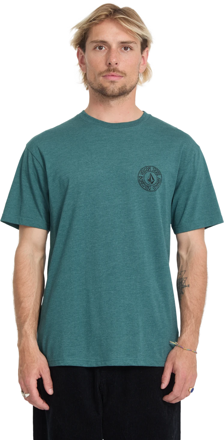 Volcom DRAIN YOU HTH SST camiseta manga corta hombre | Rifle Green
