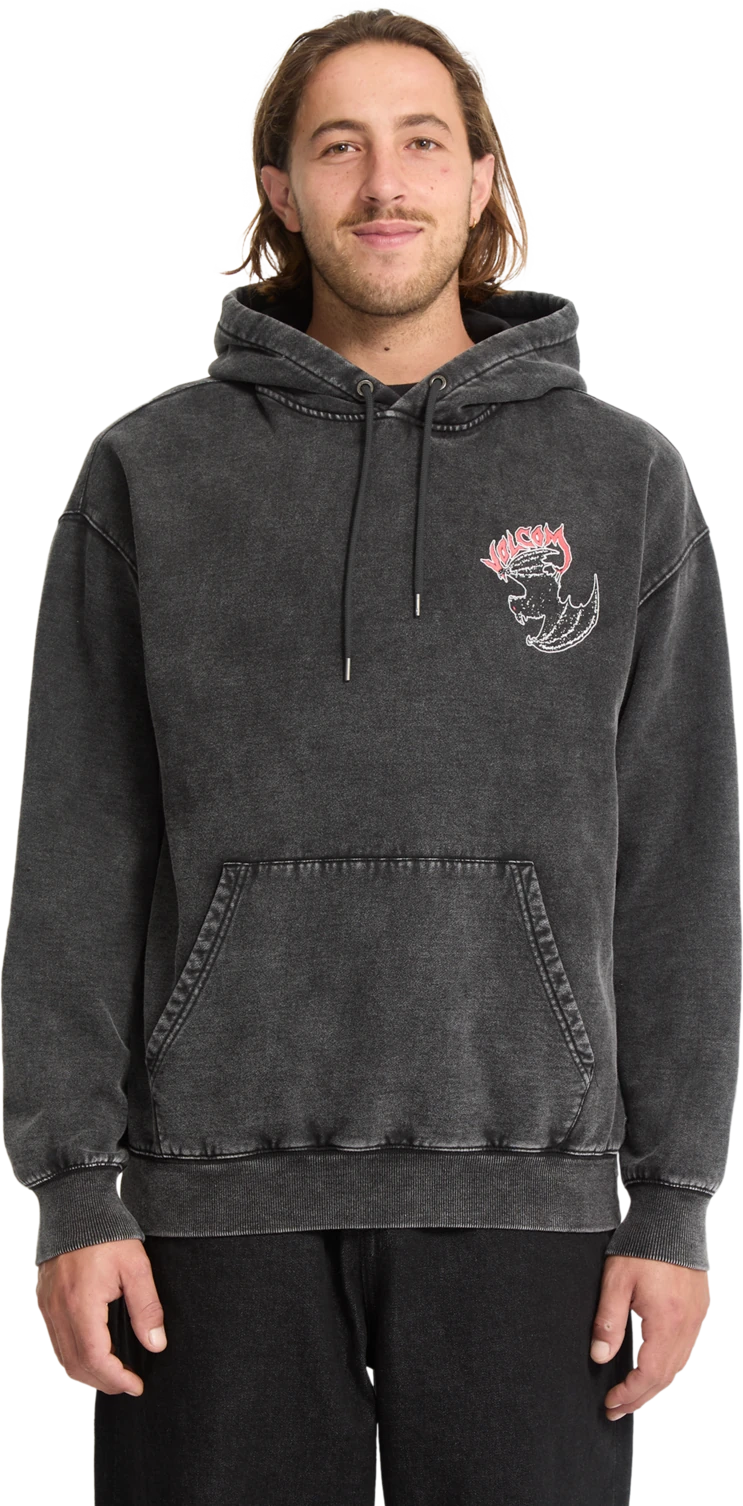 Volcom Nightwasher sudadera con capucha hombre | Light Acid Black