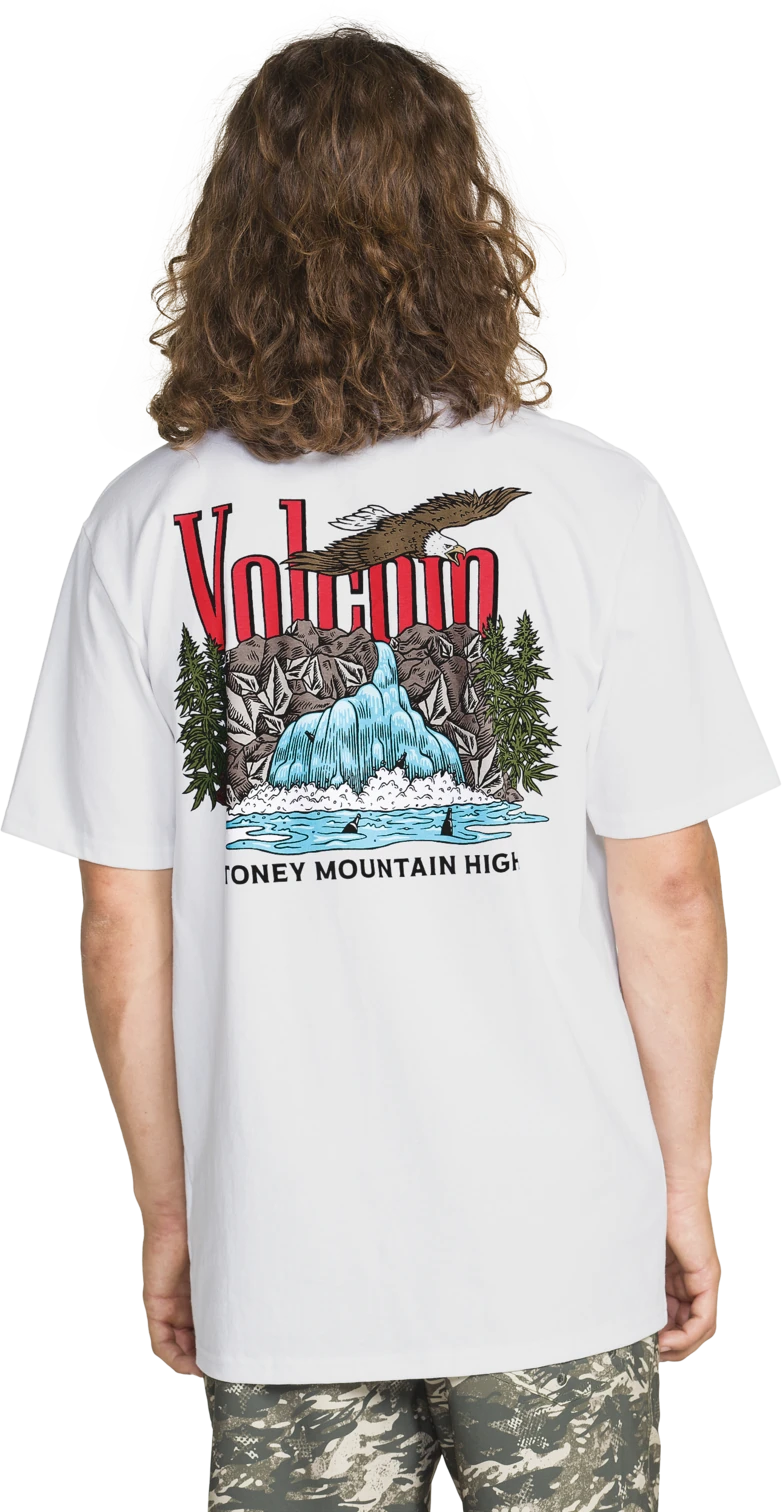 Volcom Stoney Mountain camiseta manga corta hombre detail 1 | WHITE