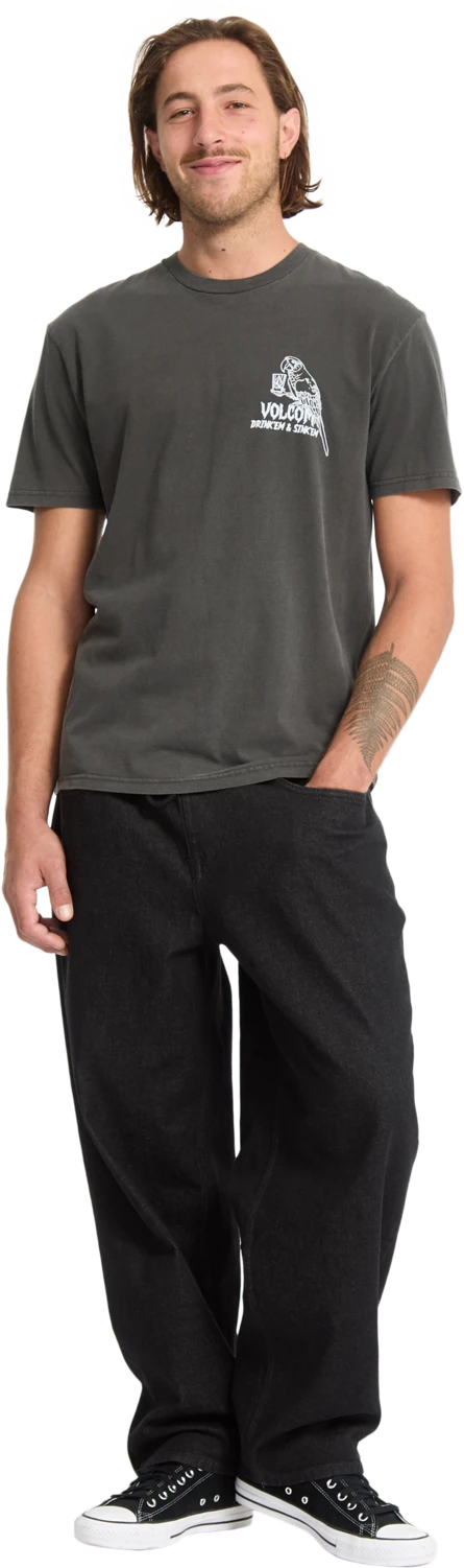 Volcom Liquor Locker camiseta manga corta hombre detail 5 | Black
