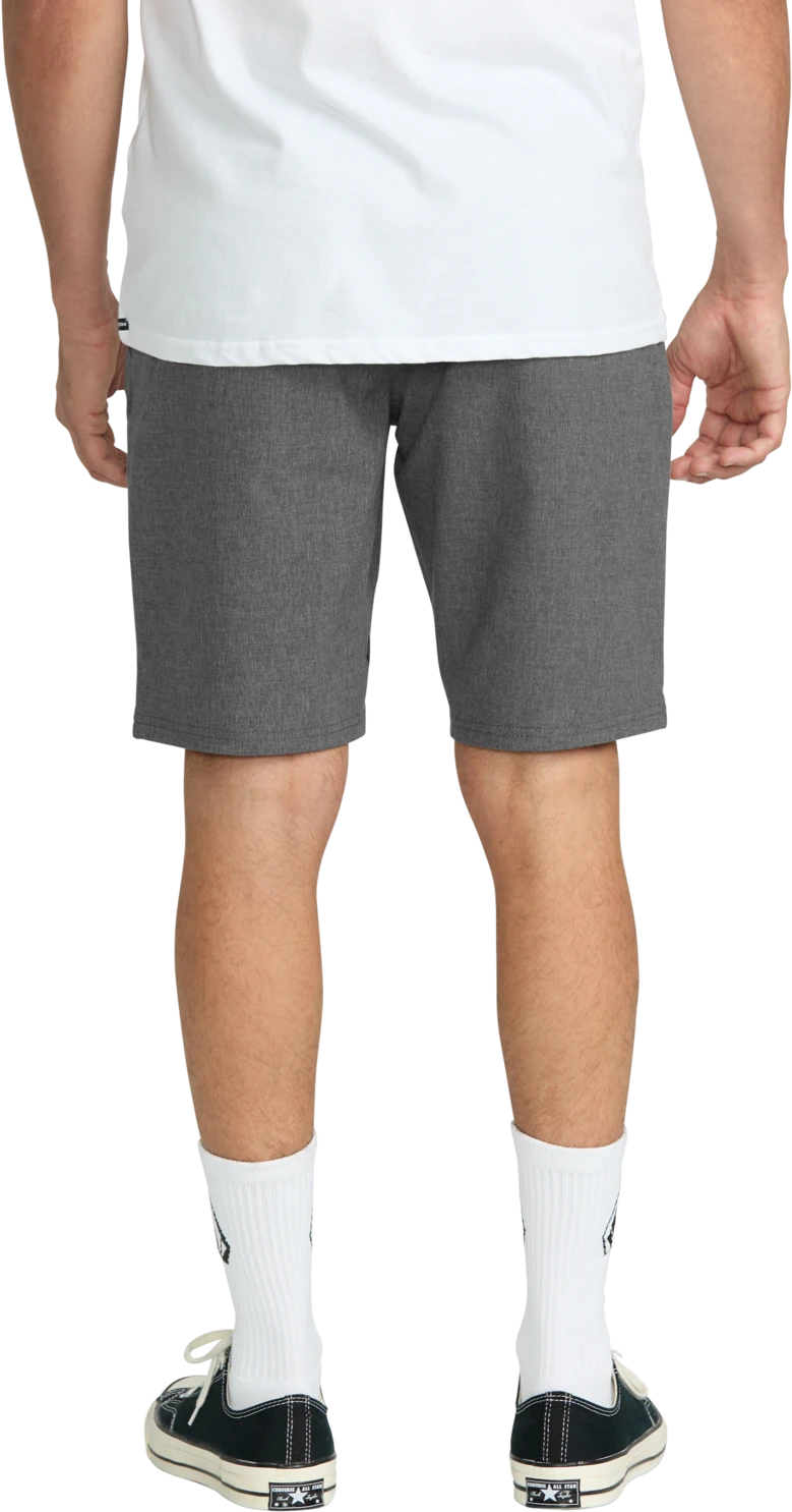 Volcom Frickin Cross Shred Static 20 hybrid short hombre detail 1 | Charcoal Heather