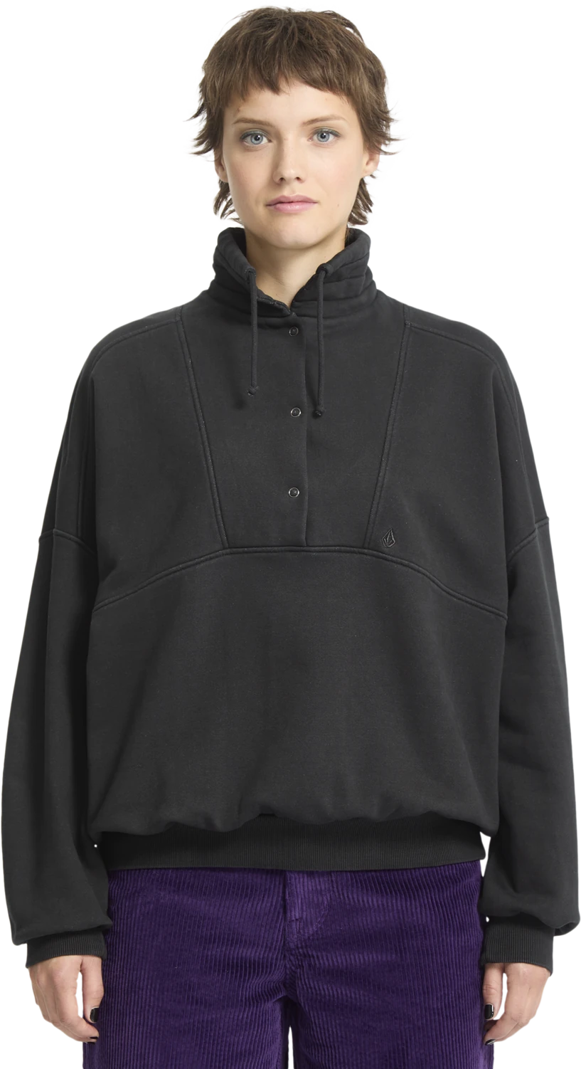 Volcom Reetrostone sudadera mujer | Vintage Black