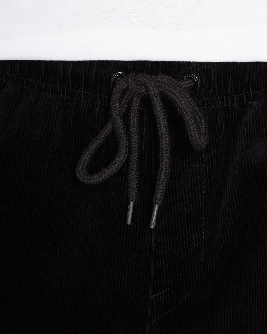 Volcom Outer Spaced Short 21 elastic waist short hombre detail 6 | Black Combo