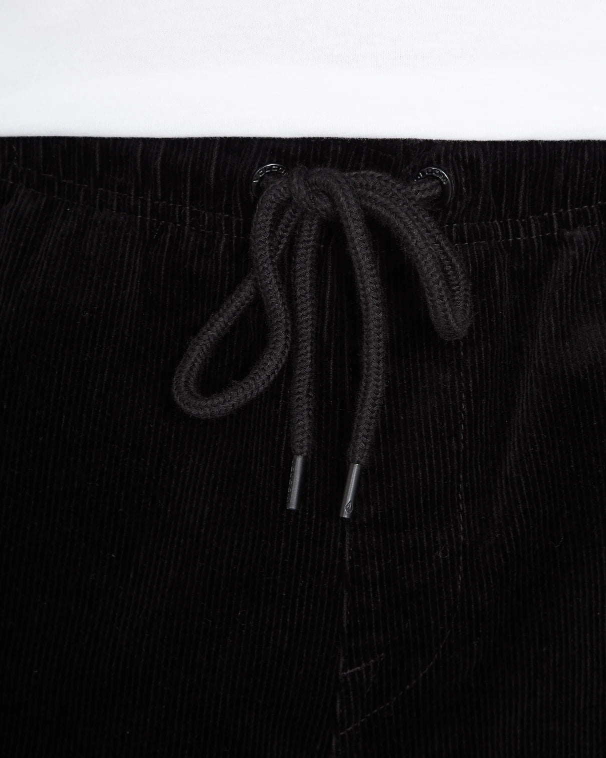 Volcom Outer Spaced Short 21 elastic waist short hombre detail 6 | Black Combo