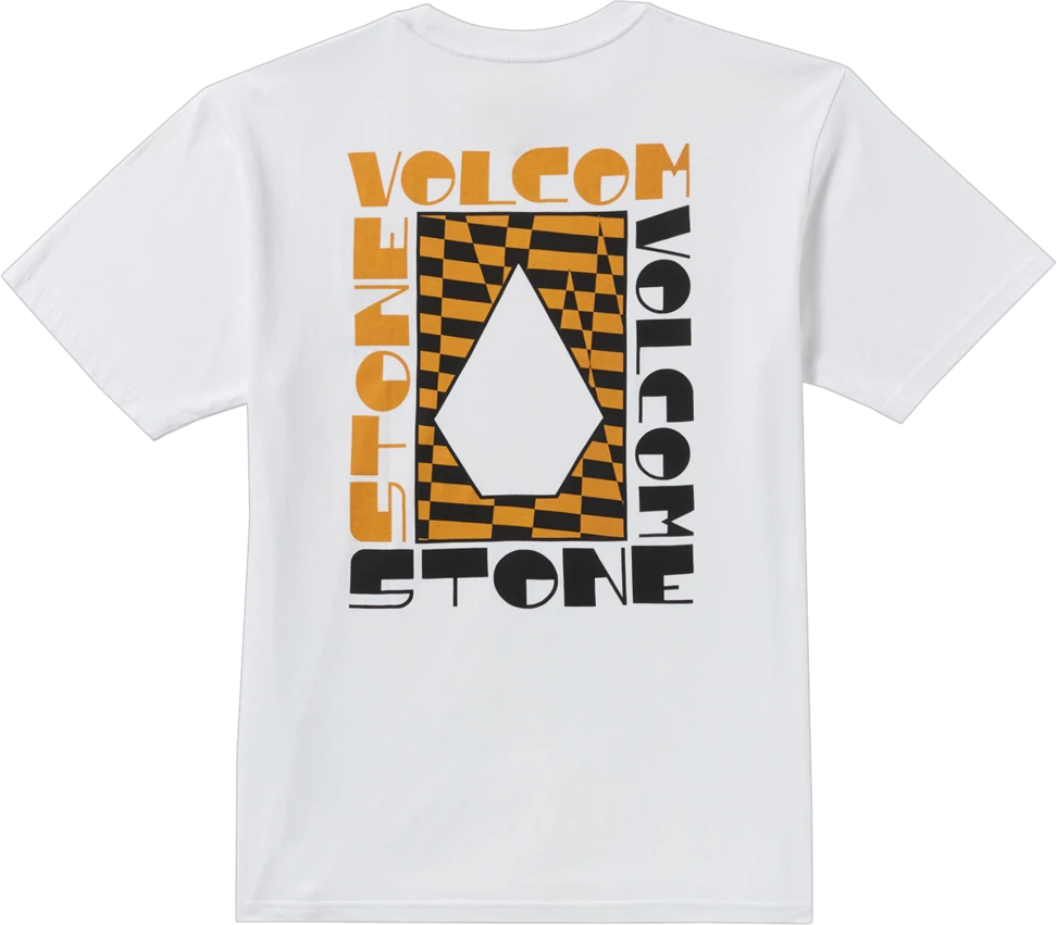 Volcom Cornerstone camiseta manga corta hombre detail 6 | White
