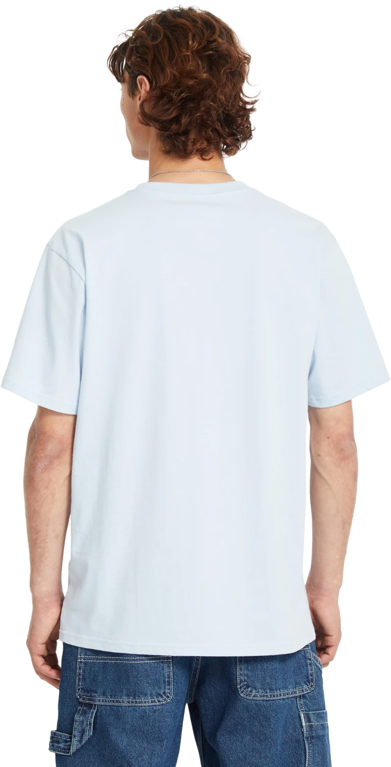 Volcom Stone Blanks camiseta manga corta hombre detail 1 | Carolina Blue