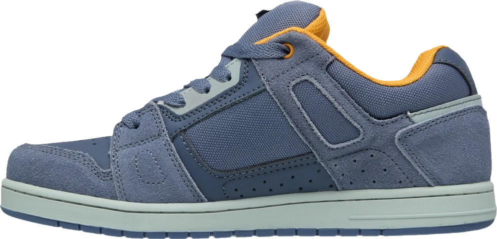 DC Shoes Stag Kids calzado niño detail 3 | Navy/Grey/Orange