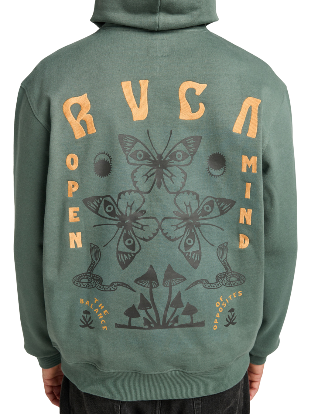 Sudadera RVCA Butterfly Poster | Balsam green