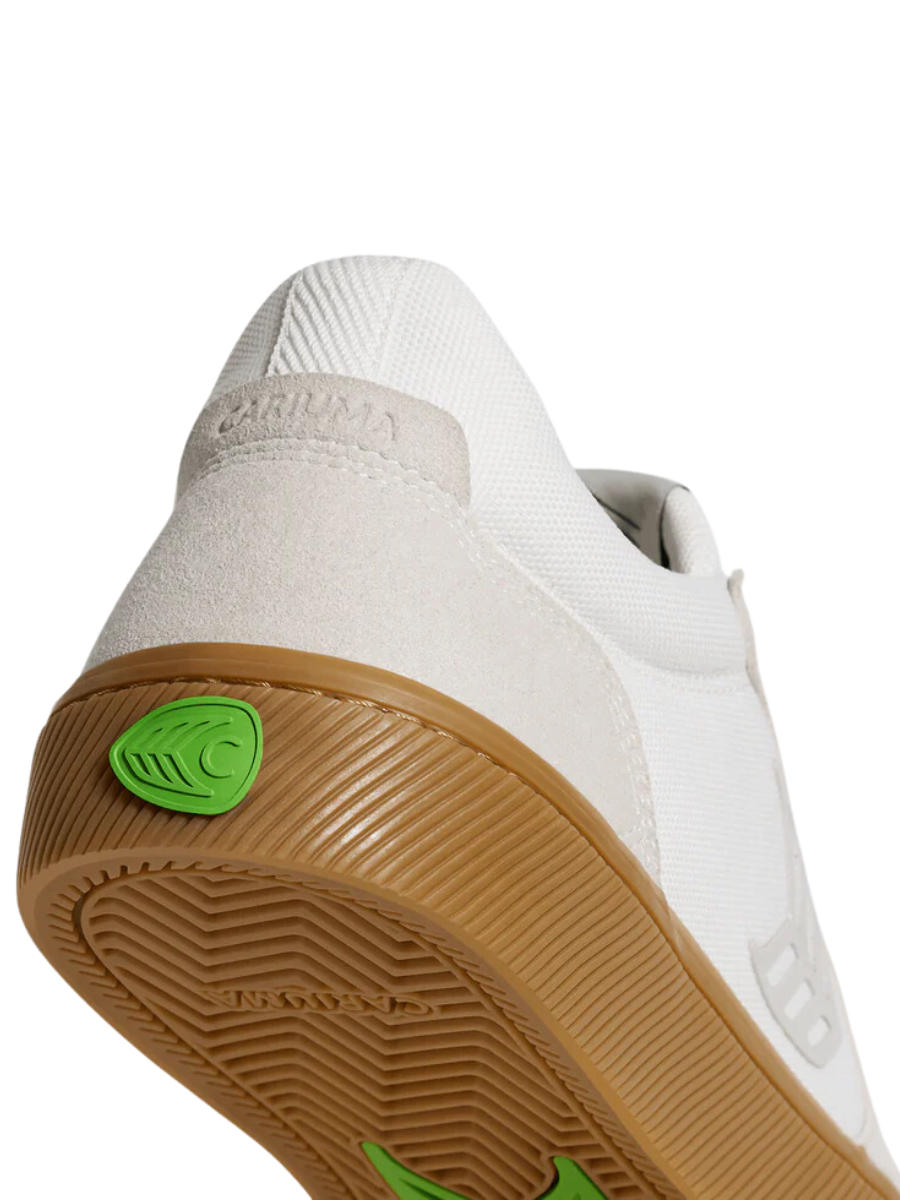 Cariuma Mike Vallery Skate Shoes Gum Vintage White