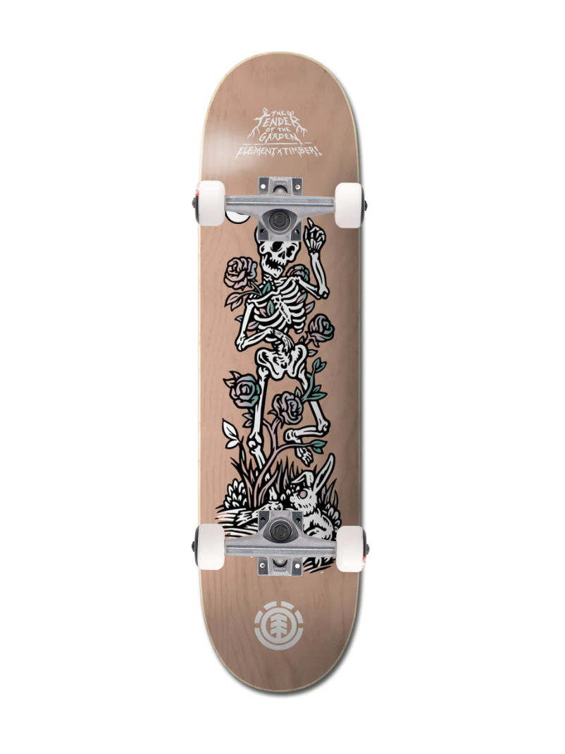 Skateboards complets Skate Element x Timber Garden 8"