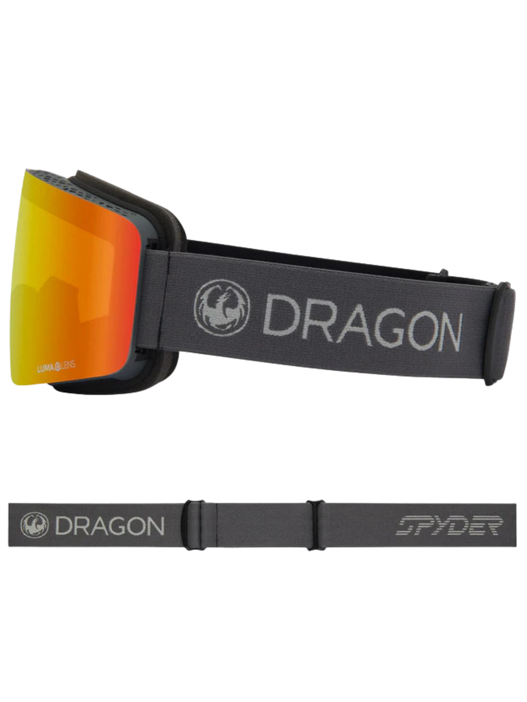 Dragon R1 OTG – Polar Grey Spyder Collab Snow Goggles