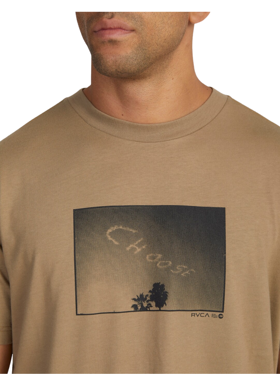 Camiseta RVCA Choose - Tobacco | Best selling products | surfdevils.com