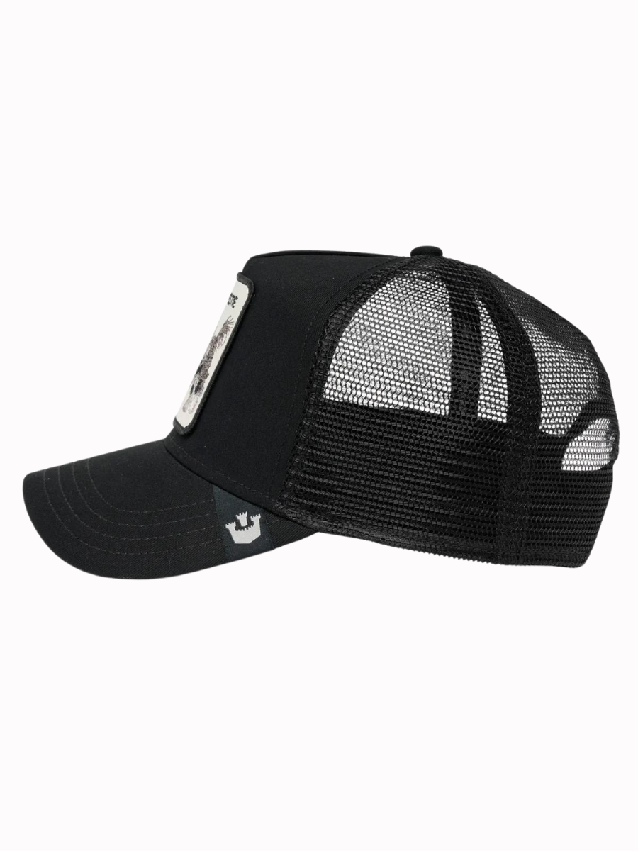 Cappellino trucker per cani The Bestie di Goorin Bros - Nero