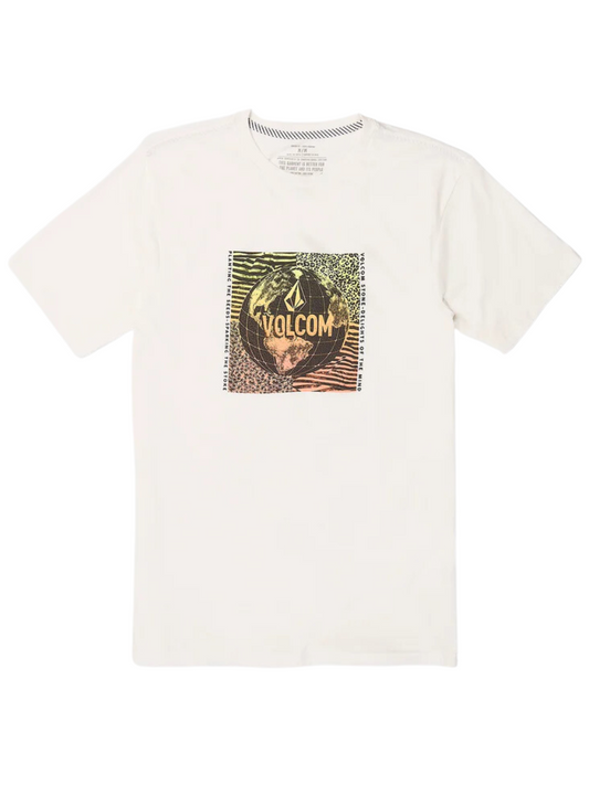 Camiseta Volcom Earthtrippin Farm To Yarn - Off White