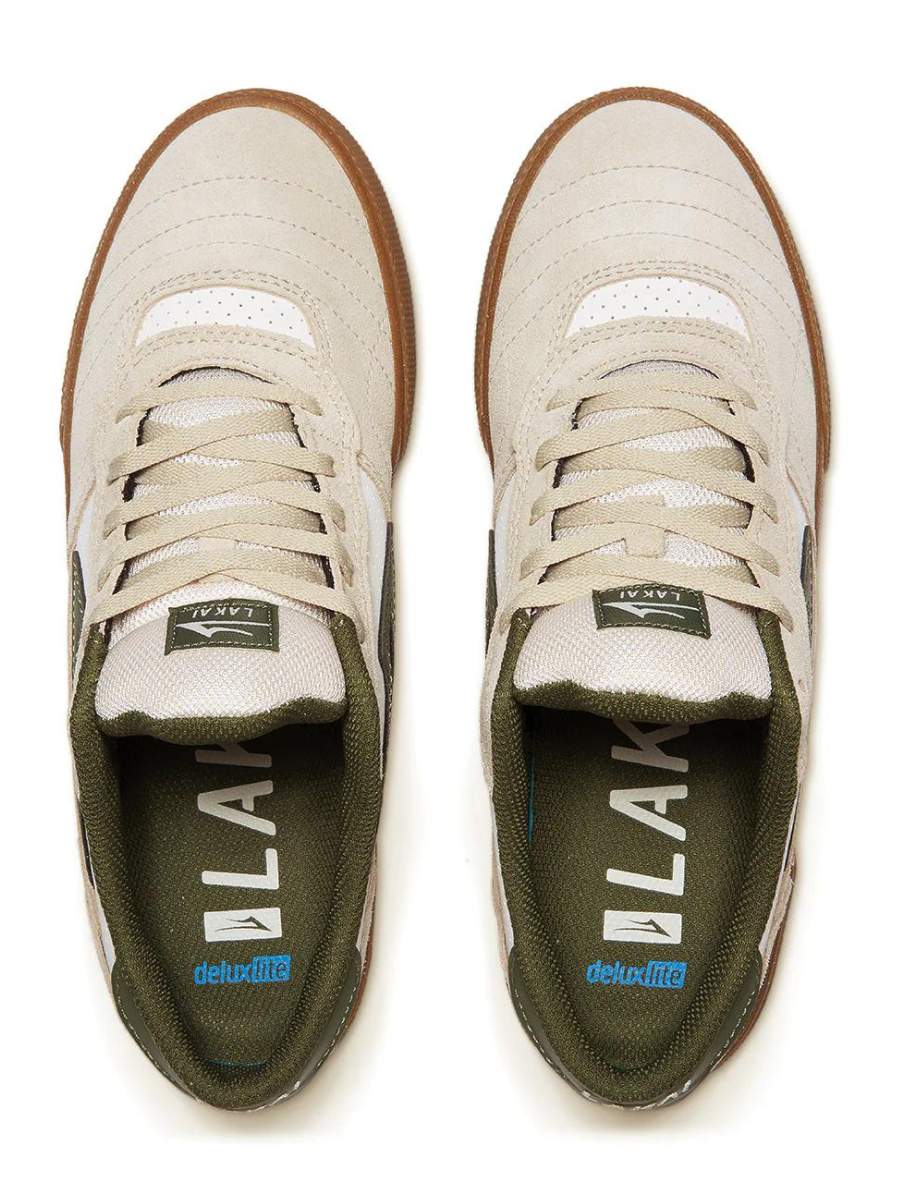 Lakai Cambridge Skateschuh – Cremefarbenes Wildleder