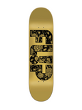 Tabla de skate Flip Team Metallic Yellow 8.0″