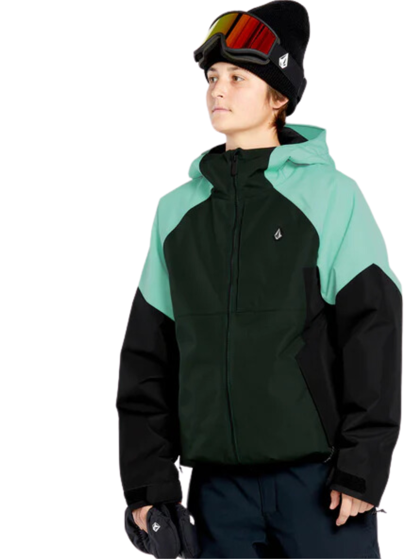 Veste de snowboard isolée pour femmes Volcom Agate - Scarab