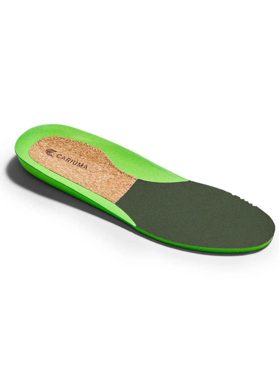 Cariuma Naioca Pro Skate Shoes - Bronze Green Suede Deep Linchen
