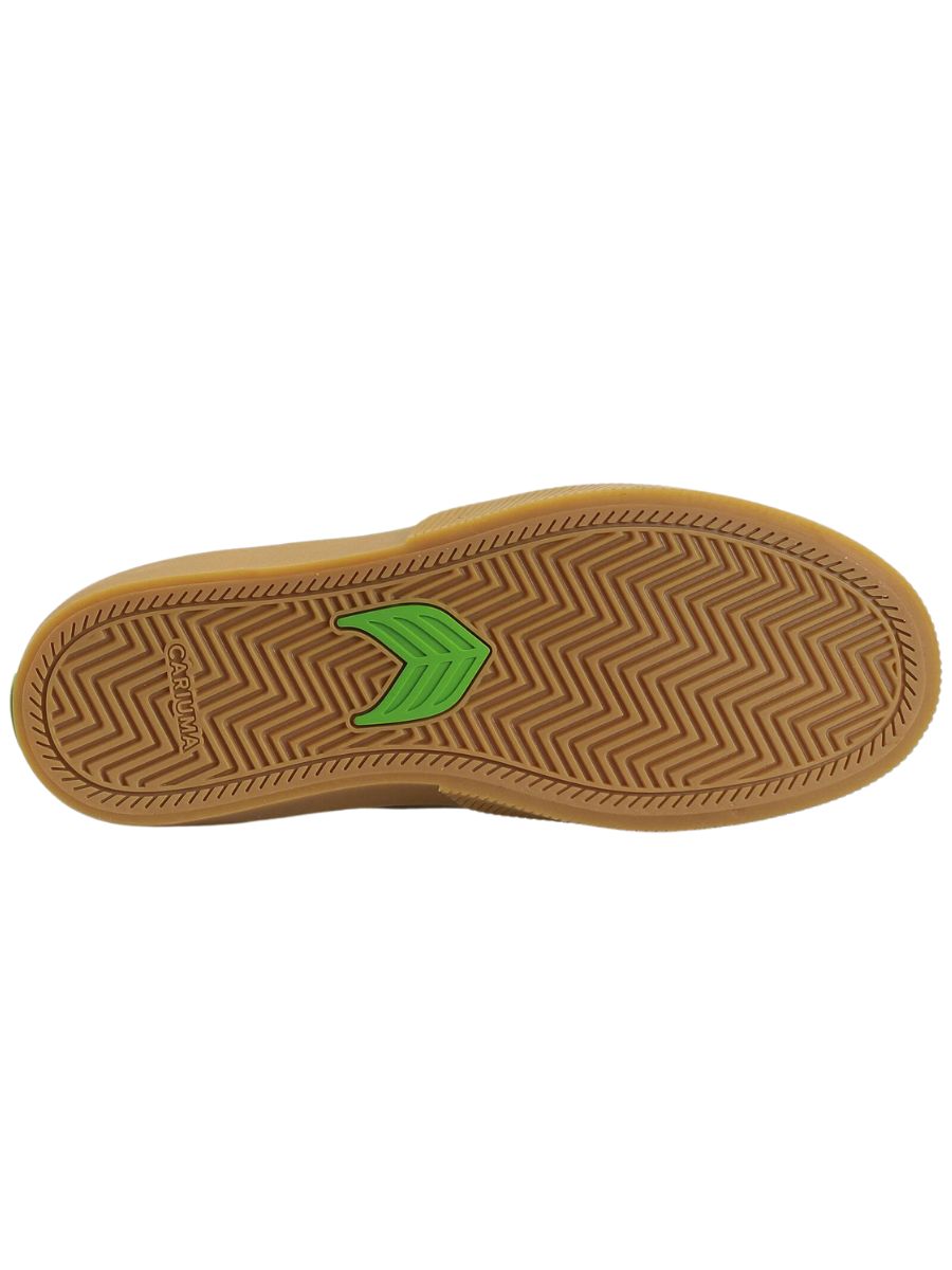 Cariuma Naioca Pro Skateschuhe – Gum Burnt Sand Wildleder und Canvas