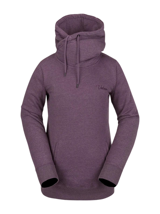 Technischer Kapuzenpullover „Tower“ von Volcom für Mädchen – Brombeere