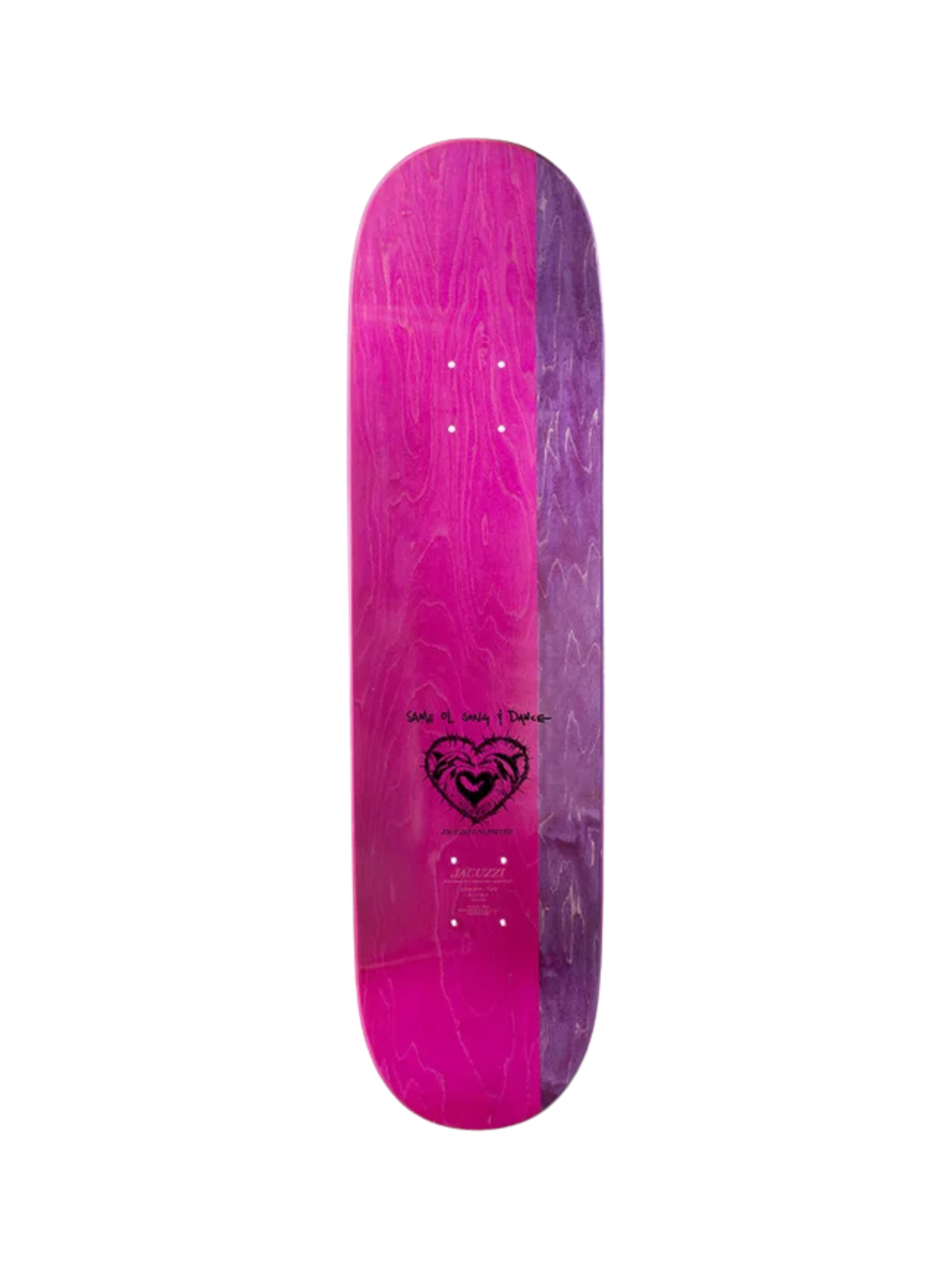 Skateboard-Deck Louie Barletta I Love You Ex7 - Black | 8"