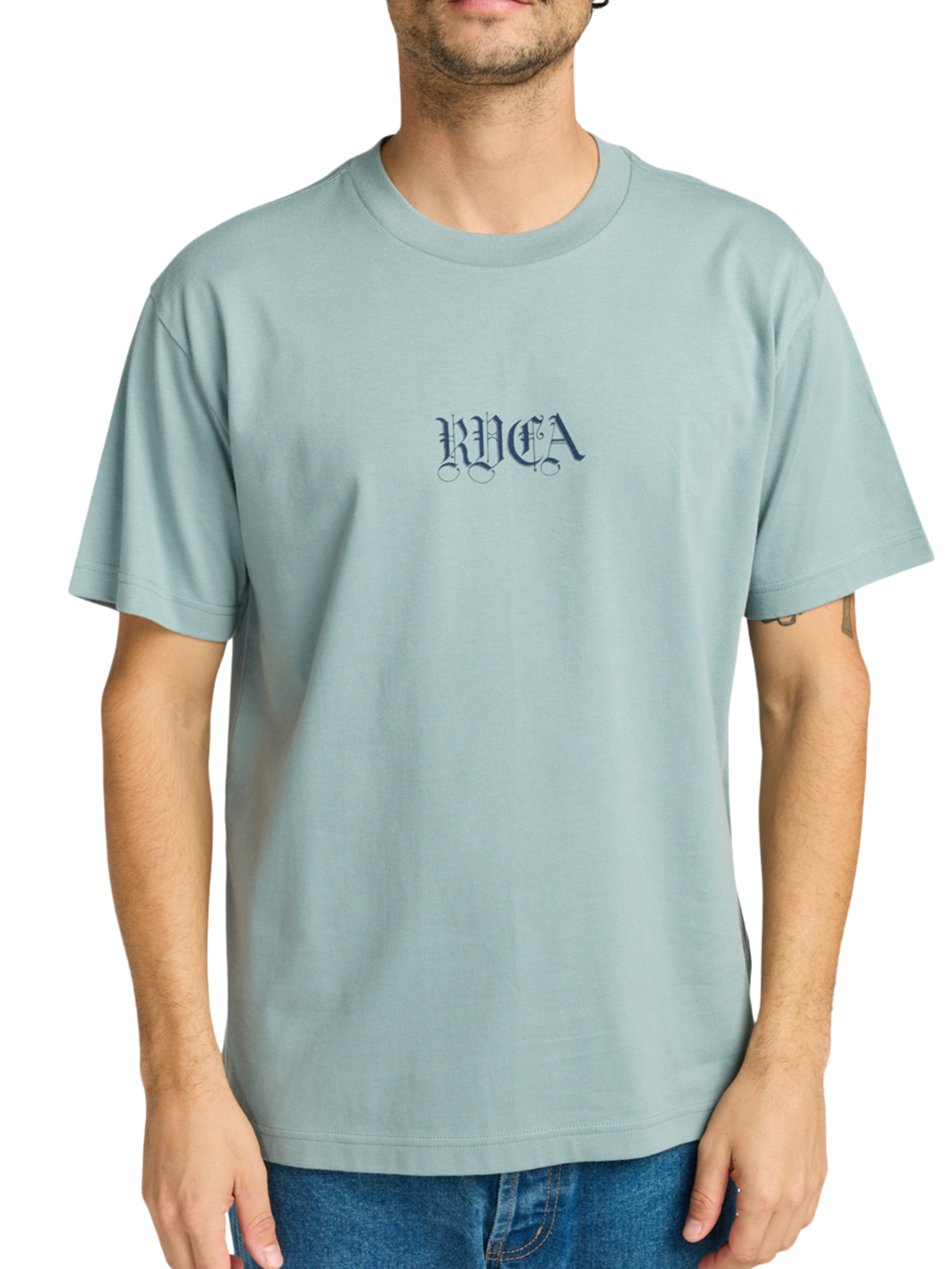 RVCA Skateboards Benj Battle T-Shirt Lead