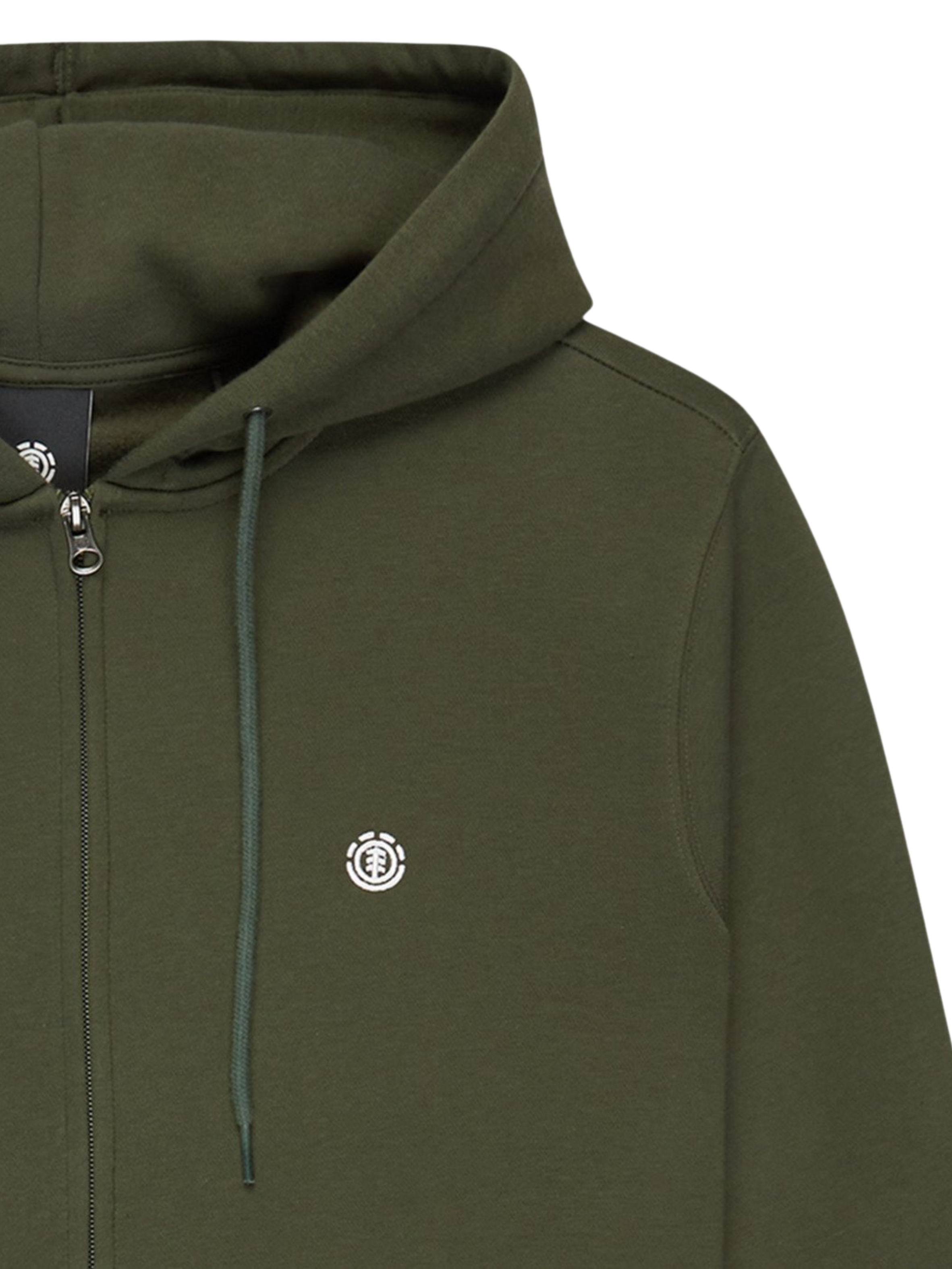 Sudadera Element Icon Embroidery - Sudadera con cremallera para hombre | Forest Night