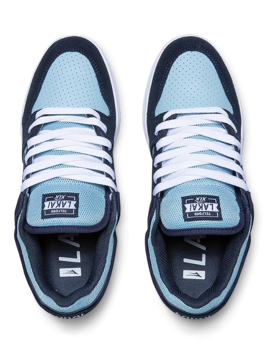 Lakai Telford Low Skateschuh – Marineblaues Wildleder