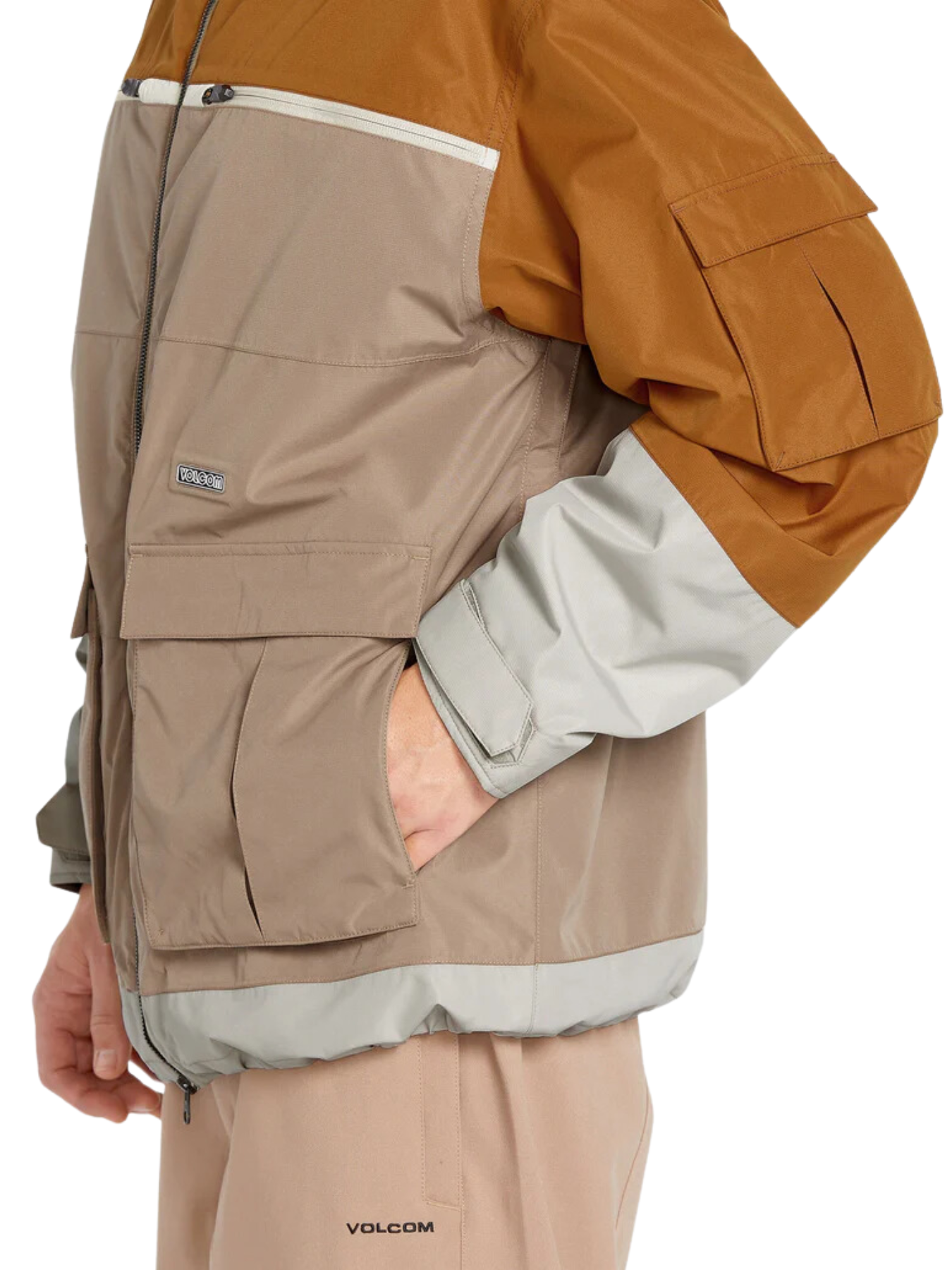 Volcom Nightbreaker 20K Snowboard Jacket - Chestnut Brown