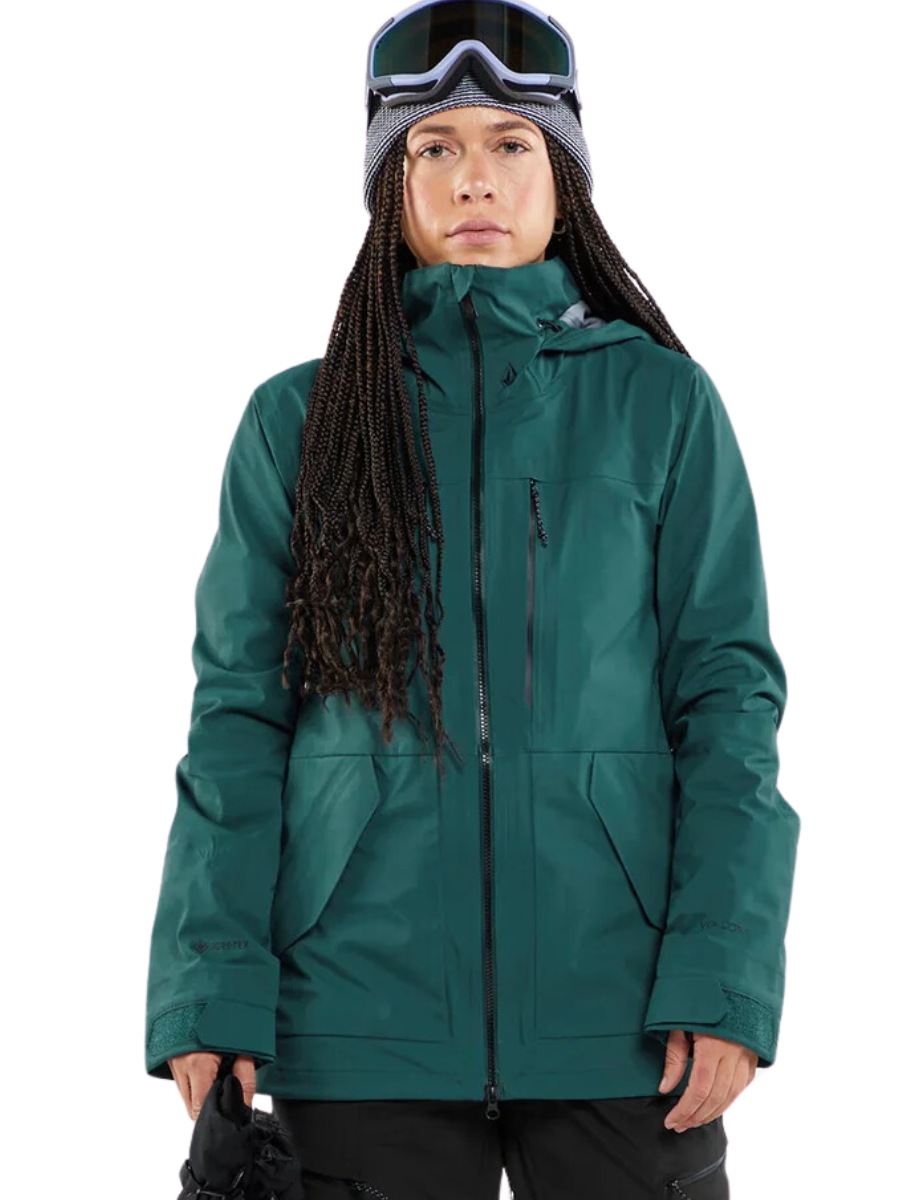 Volcom VS 3L Stretch GoreTex Damen Snowboardjacke – Balsam