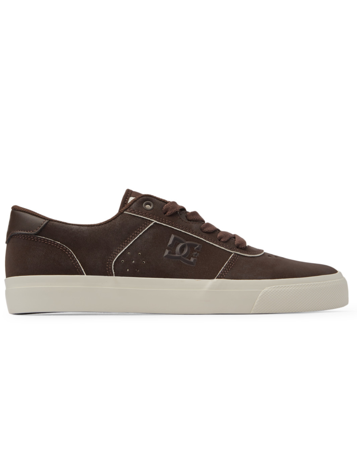 Dc Shoes Tênis Teknic Leather - chocolate escuro/marrom