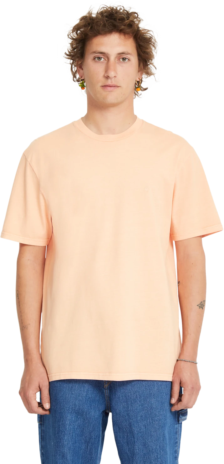 Volcom Solid Stone Emb camiseta manga corta hombre | Pale Peach