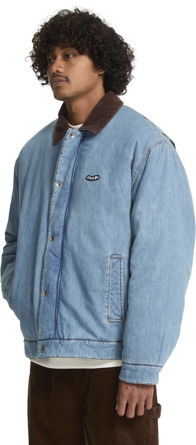 Volcom Stonewish Jacket heavy jacket hombre detail 8 | Denim