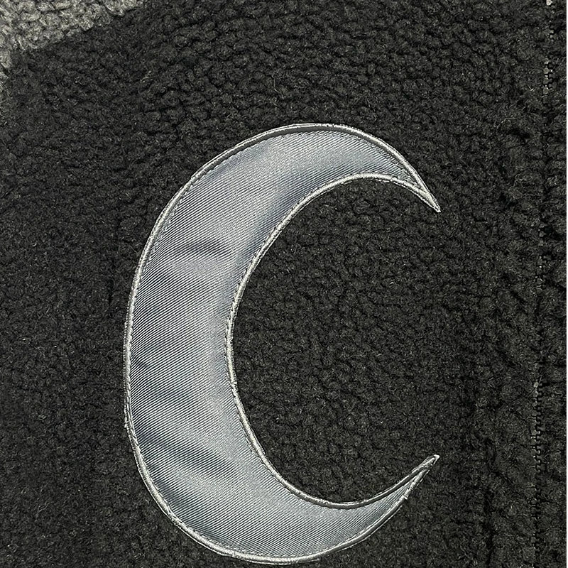 All One NINJA POLAR JACKET chaquetas y abrigos hombre detail 3 | Black / Grey