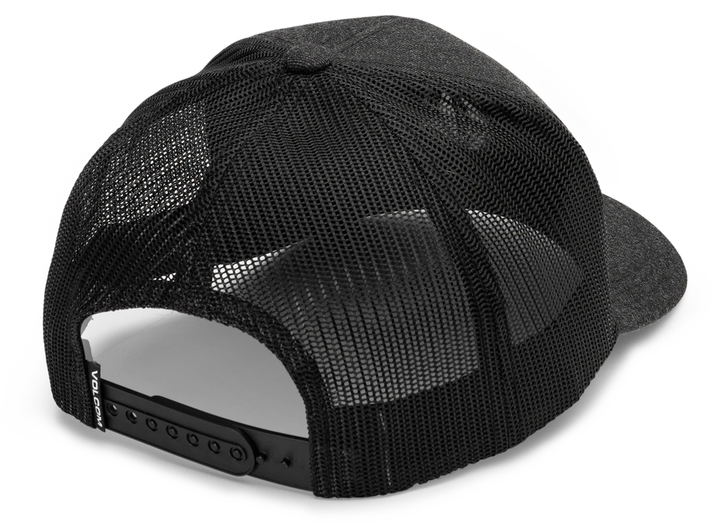 Volcom Full Stone Cheese Cap gorra hombre detail 1 | Charcoal Heather