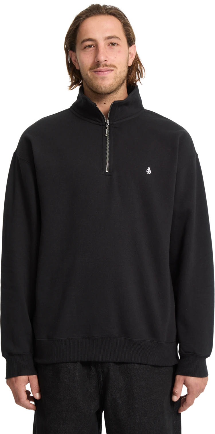 Volcom Single Stone Quarter sudadera hombre | Black