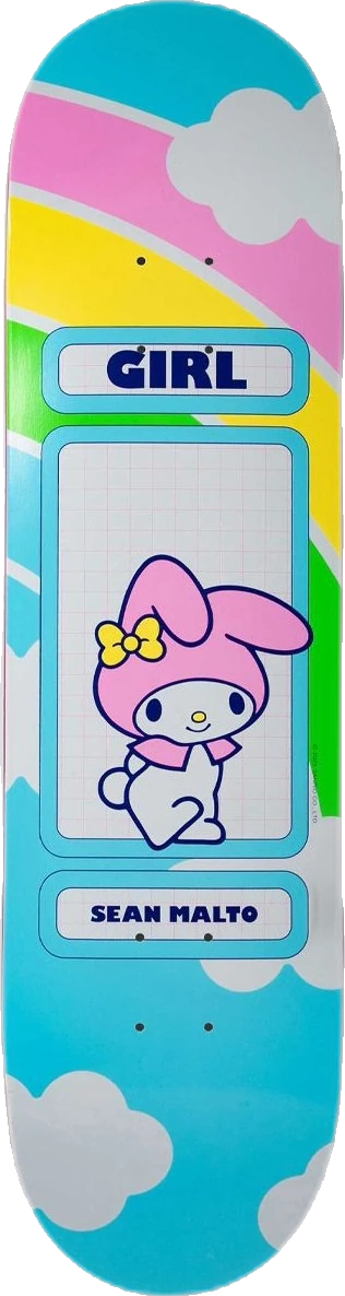 Girl Girl x Malto Hello Kitty & Friends Rainbow Blind Bag Deck 8.25" tablas de monopatín detail 7 | Rainbow Blind Bag