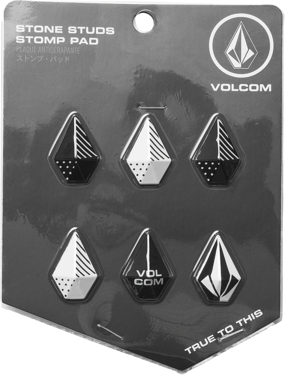 Volcom STONE STUDS piezas para fijaciones de snowboard | Black White