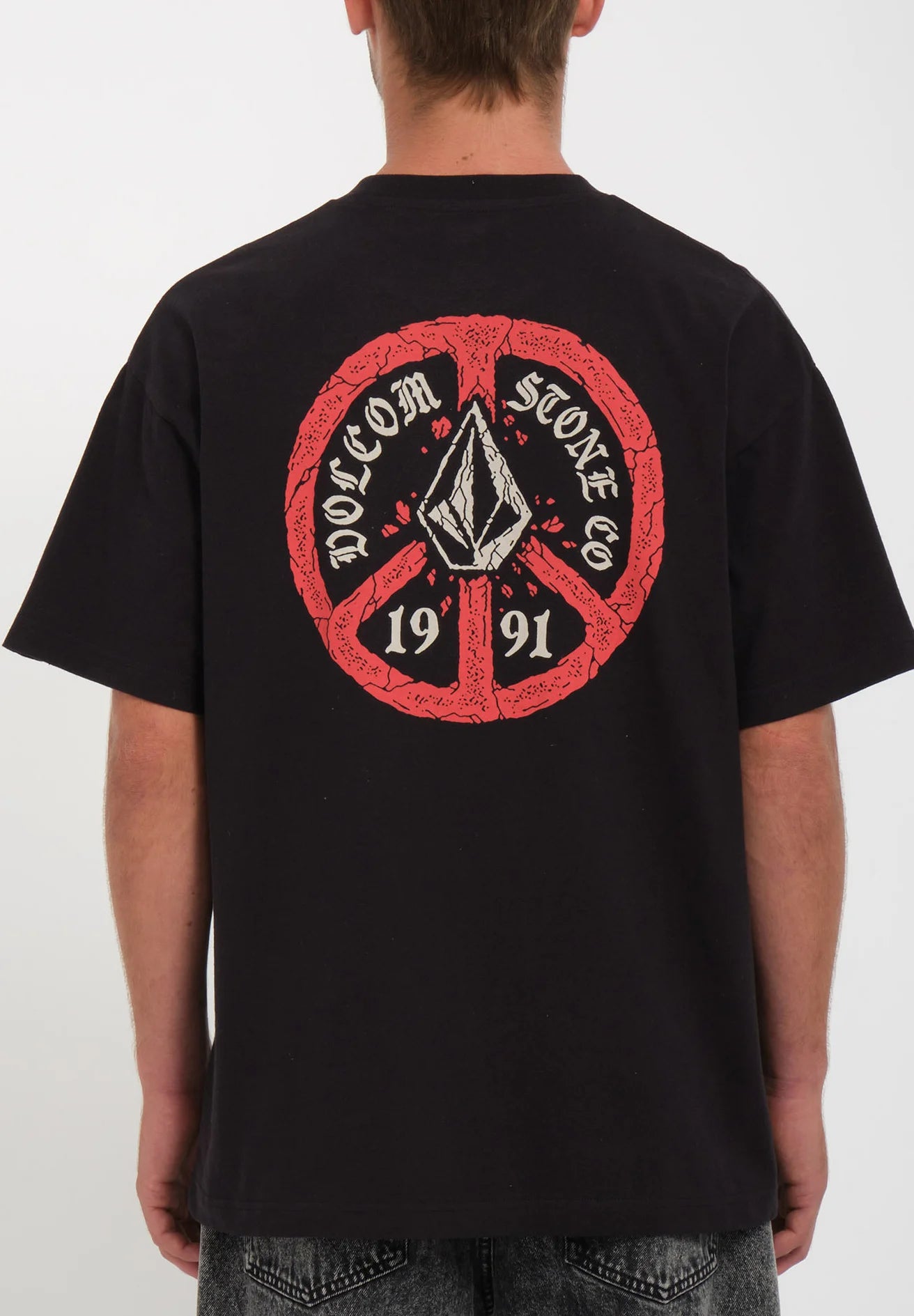 Volcom T-shirt Breakpeace - Noir | Nouveaux produits | Produits les plus récents | Produits les plus vendus | surfdevils.com
