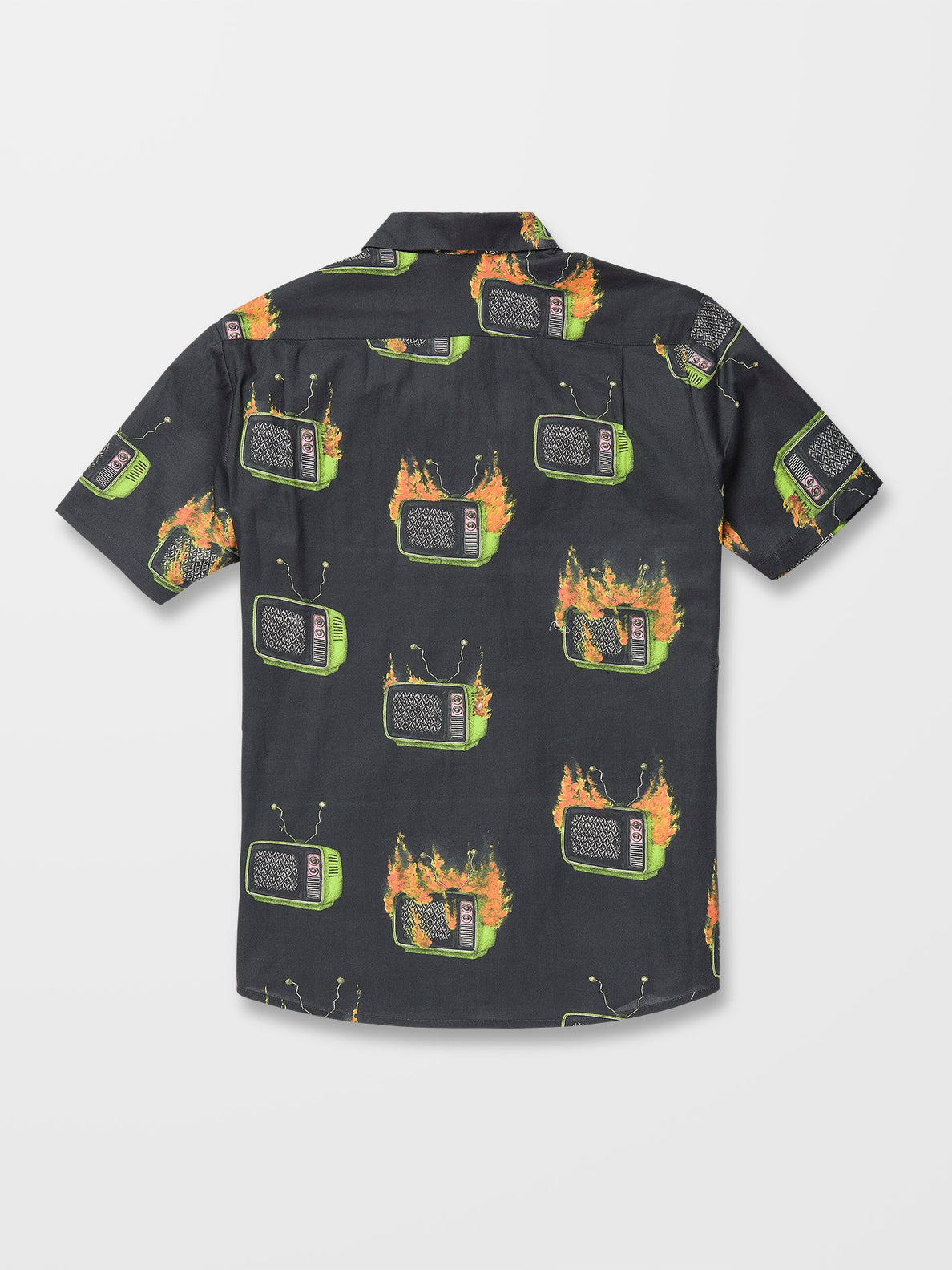 Camisa Volcom Justin Hager Woven Black