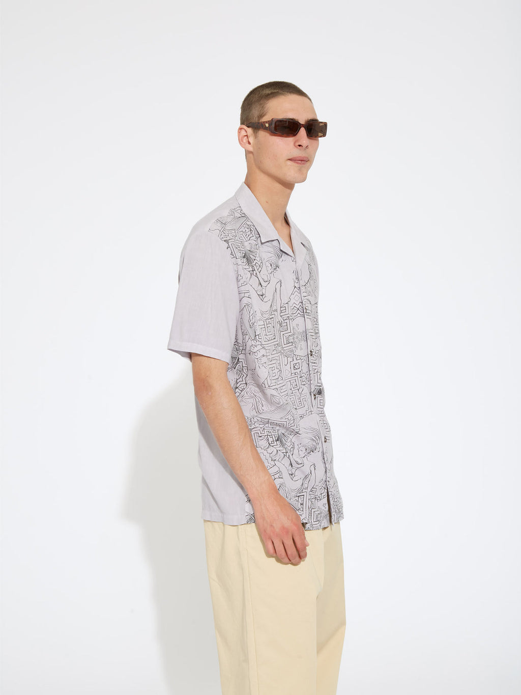 Volcom Ed Merlin Murray-Druckhemd