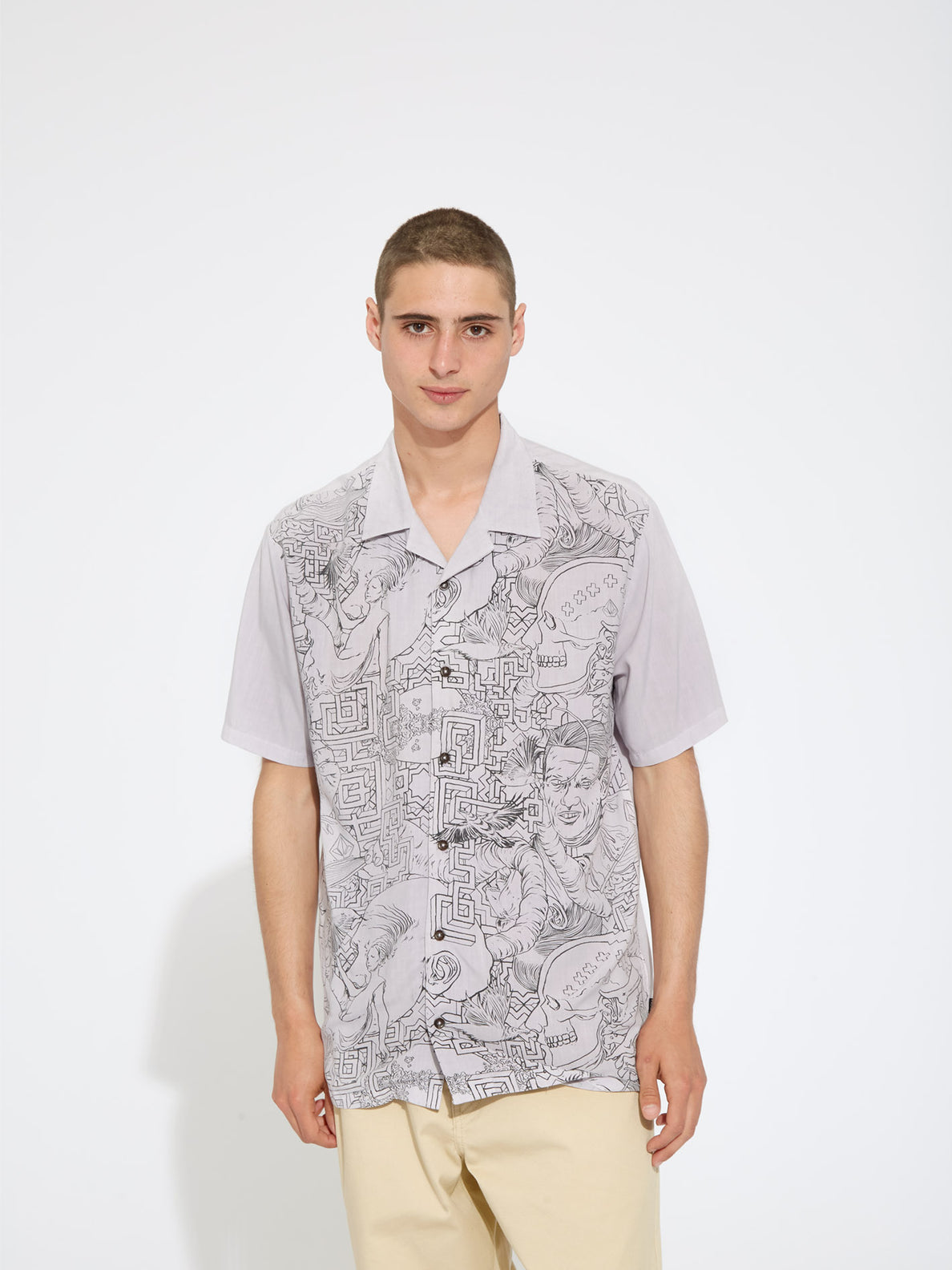 Volcom Ed Merlin Murray-Druckhemd