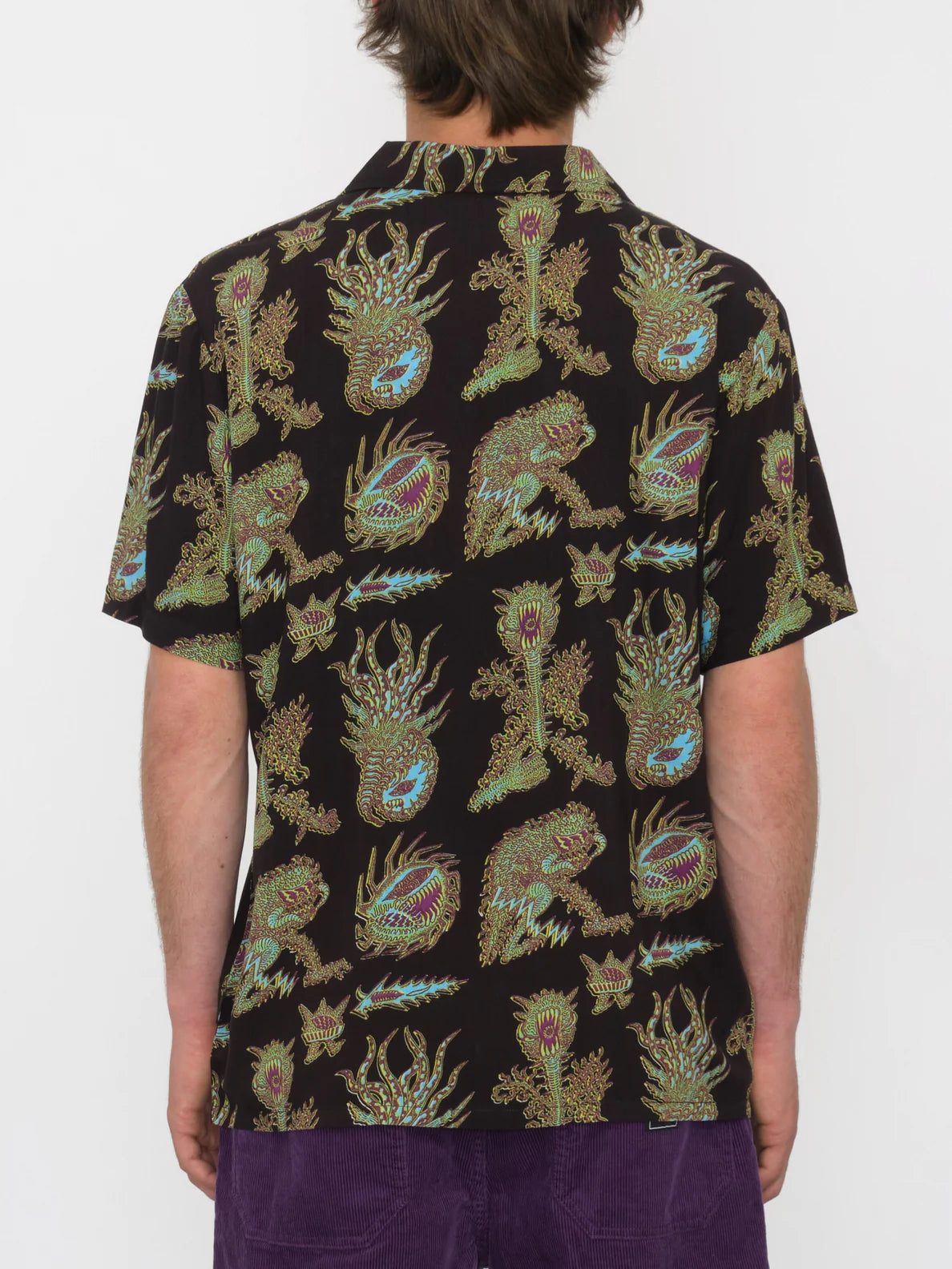 Chemise à manches courtes Tetsunori - Noir | Boutique Volcom | Chemises pour hommes | Chemises à manches courtes | Collection_Zalando | Nouveaux produits | Produits les plus récents | Produits les plus vendus | surfdevils.com