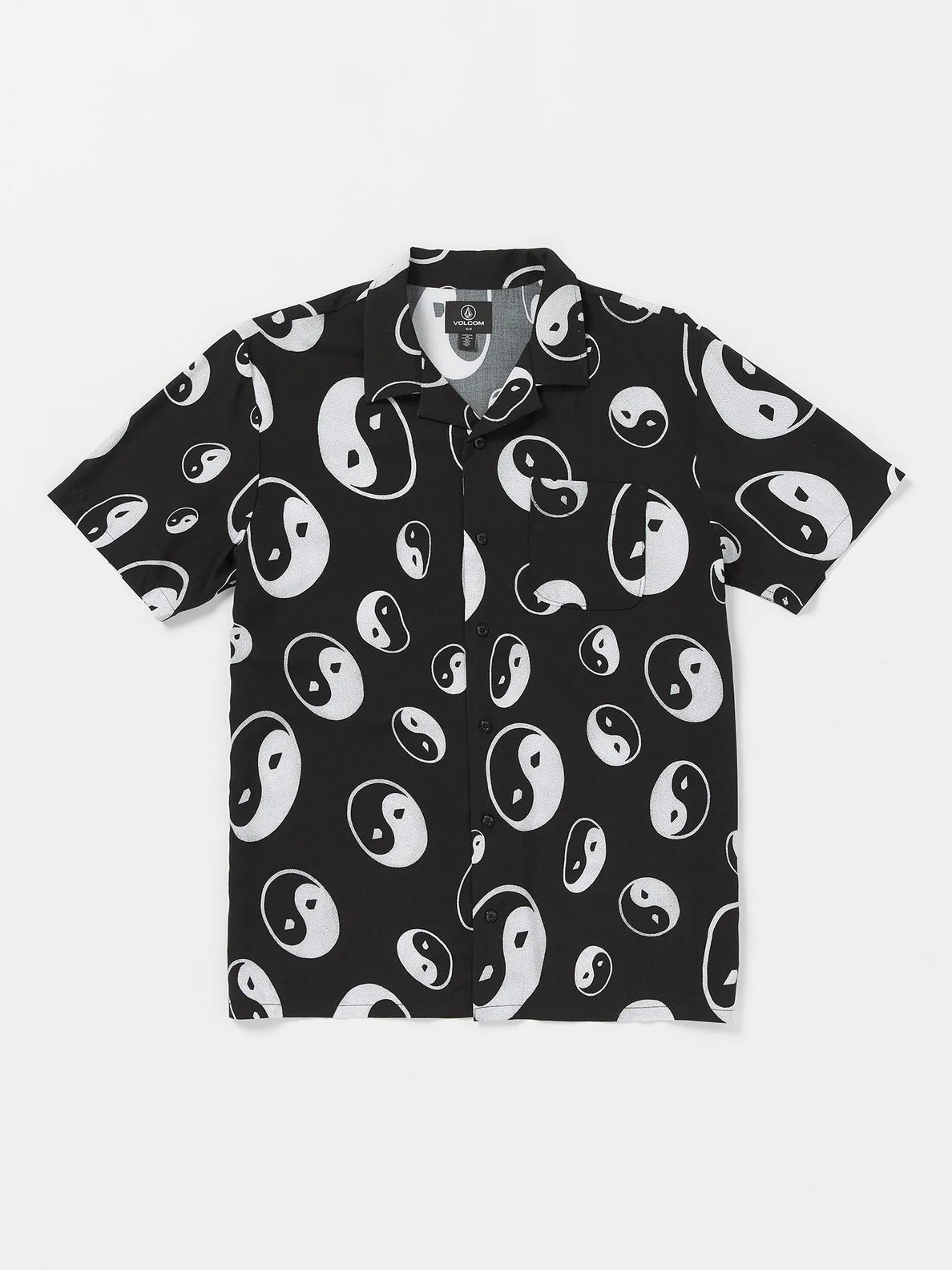 Camisa Volcom Purestone - Preto | Camisas de manga curta | Camisas masculinas | Coleção_Zalando | Loja Volcom | Novos Produtos | Produtos mais recentes | Produtos mais vendidos | surfdevils.com