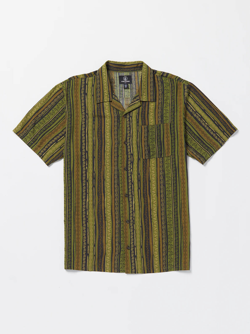 Camisa Volcom Skate Vitals Simon Bannerot - Dark Khaki