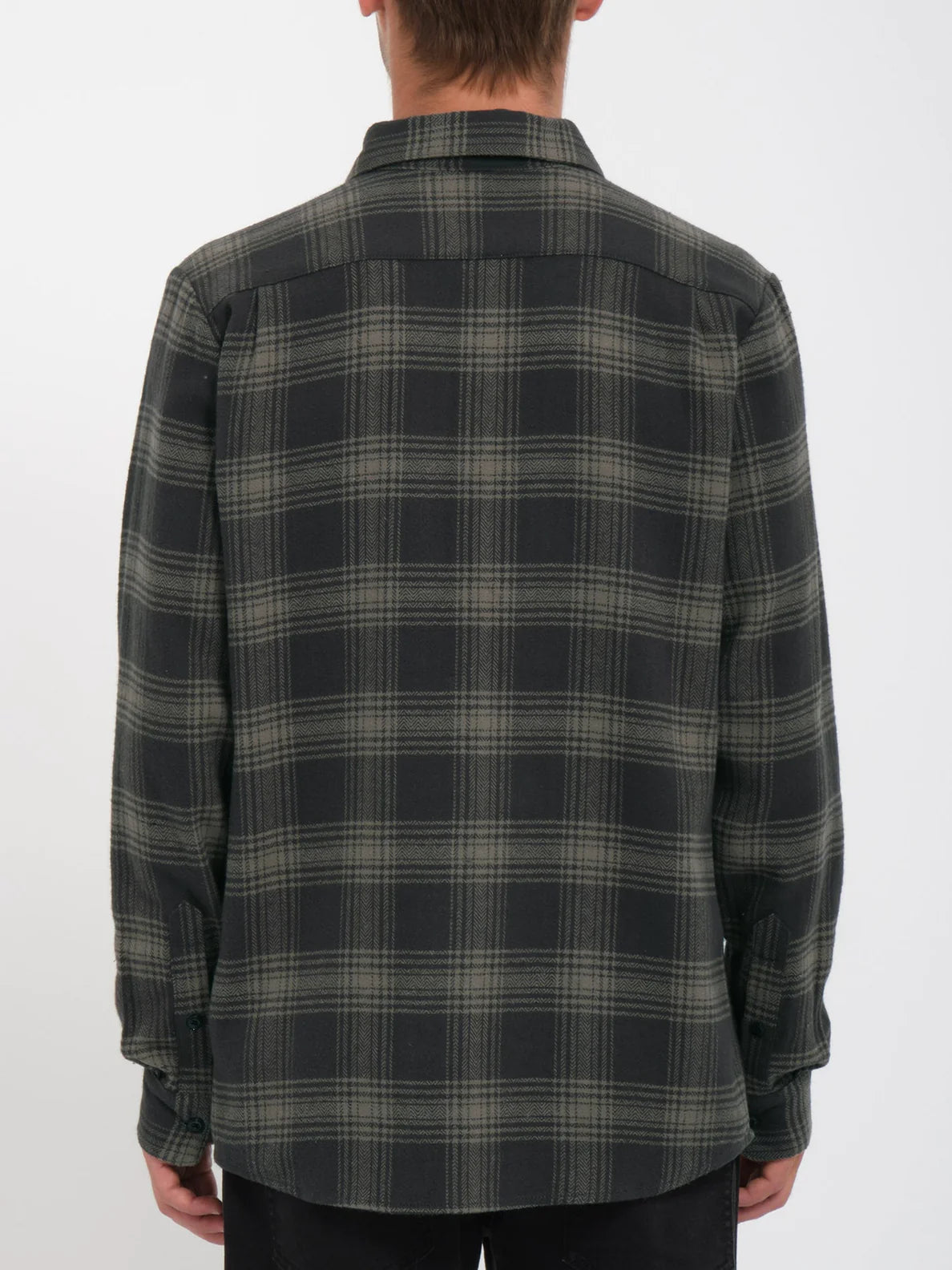 Volcom Tone Stone Long Sleeve Shirt - Stealth