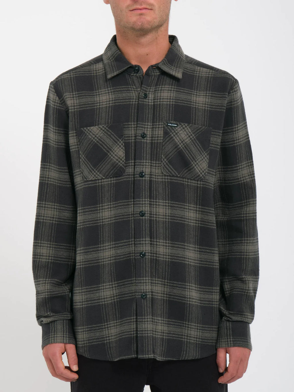 Volcom Tone Stone Langarmshirt - Stealth