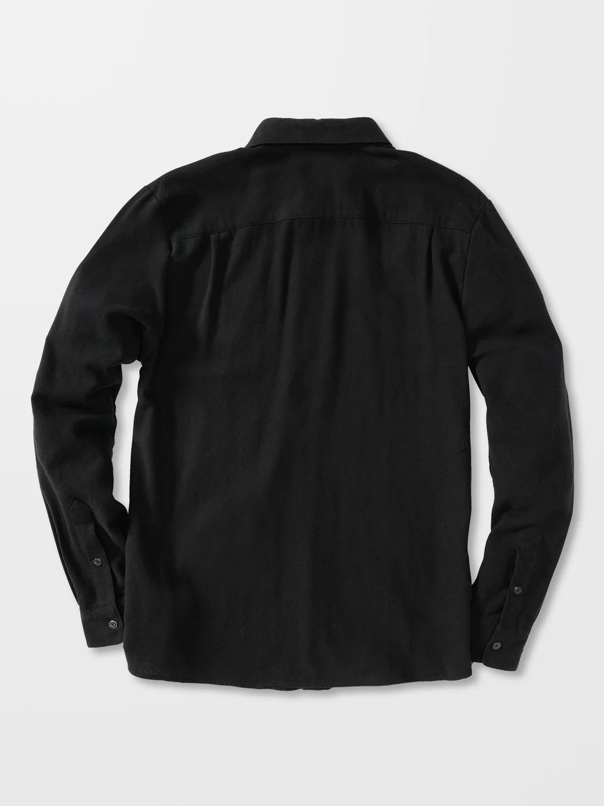 Volcom Caden Solid Long Sleeve Shirt - Black