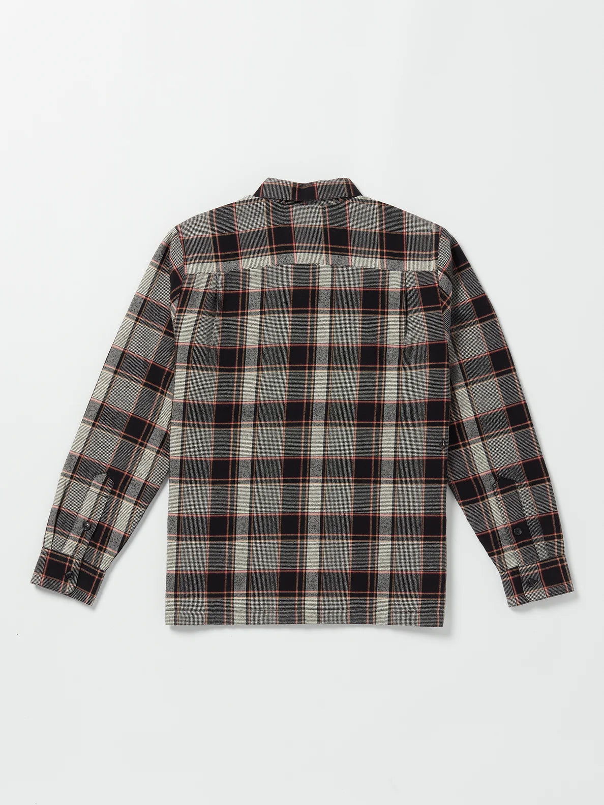 Volcom Brickstone Lined Flannel Shirt - Dirty White