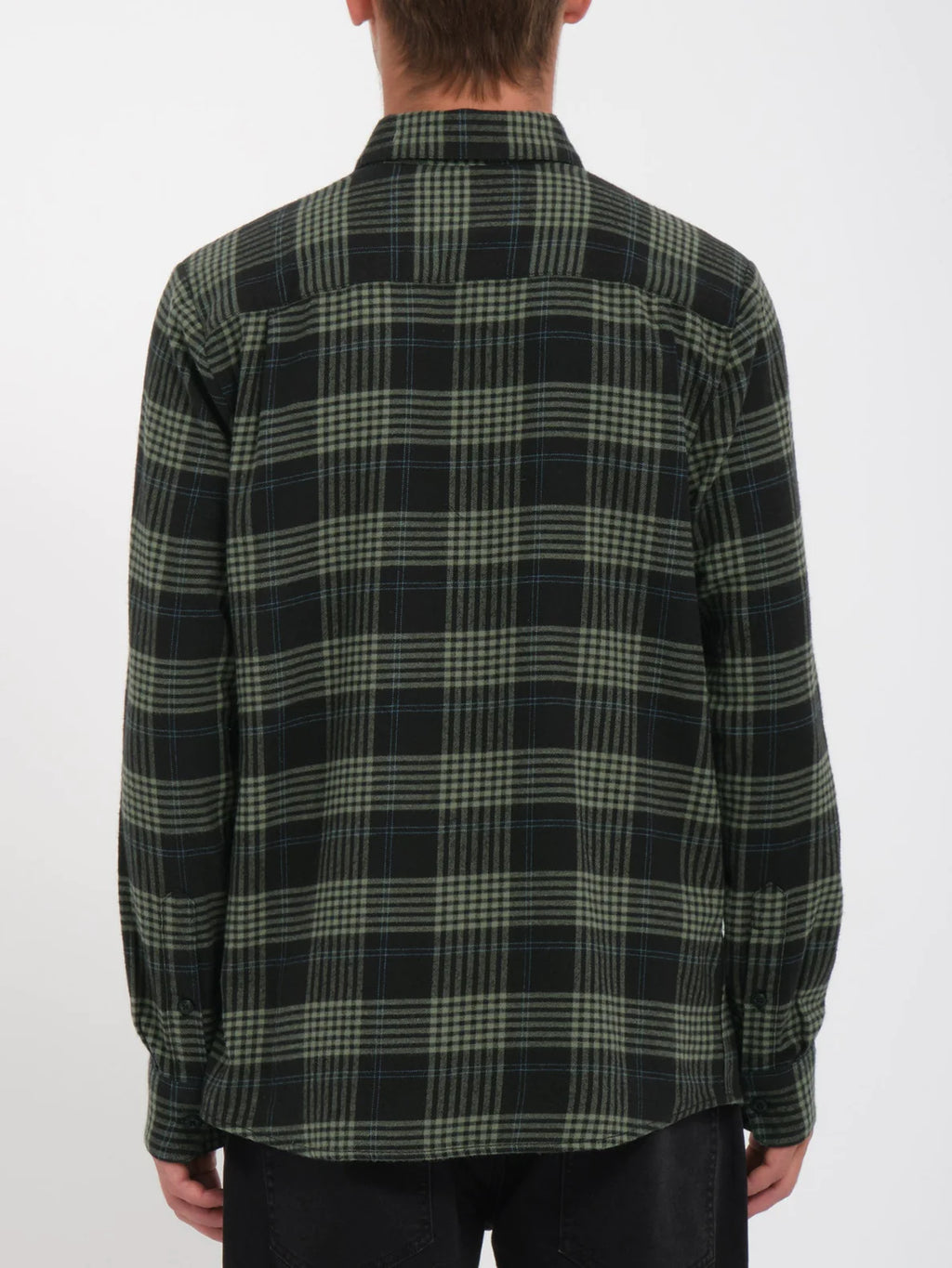 Volcom Caden Plaid Shirt - Black